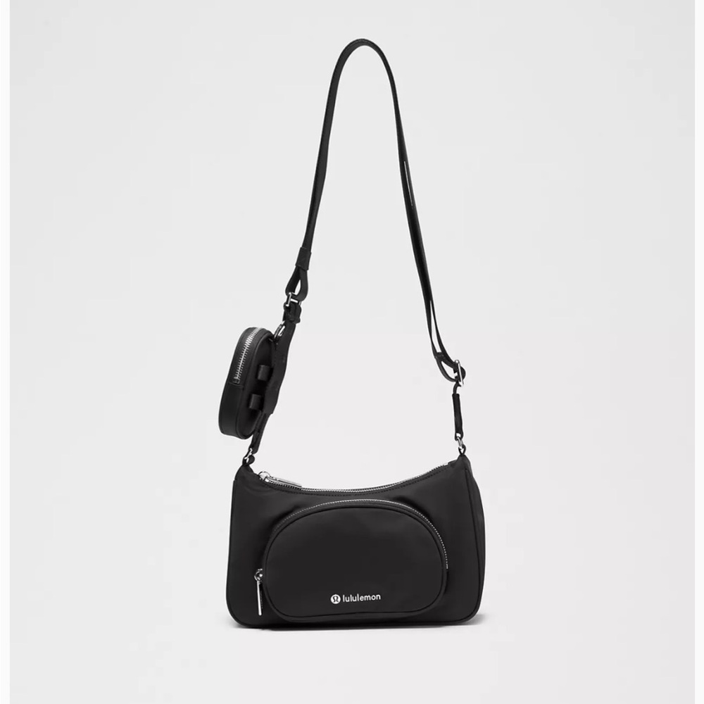 Lululemon crossbody shoulder bag with nano pouch